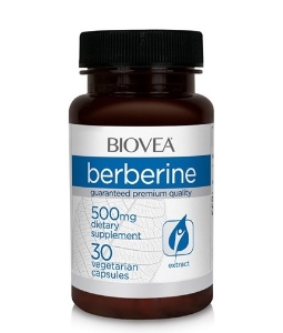 БЕРБЕРИН 500 mg 30 вег.капс. BIOVEA BERBERINE