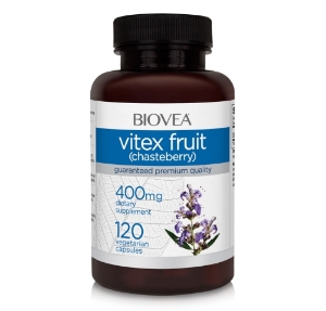 ВИТЕКС ПЛОД 400mg 120 вег.капс. BIOVEA VITEX FRUIT (Chasteberry)