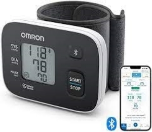 OMRON RS3 HEM-6130-E  Aпарат за измерване  на  кръвно  налягане  на  китката