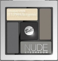 Сенки палитра 5g   Bell Hypoallergenic  Nude Eyeshadow 02