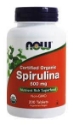 Спирулина 500 mg 200 табл. NOW Foods Organic Spirulina
