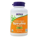 Спирулина  1000 mg 120 табл. NOW Foods  Spirulina Double Strength Organic
