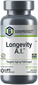 Формула за забавяне процесите на стареене  30  софтгел капс. Life Extension GEROPROTECT® Longevity A.I.™