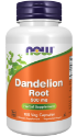 Глухарче Корен 500 mg 100 вег. капс.  NOW Foods  Dandelion Root 