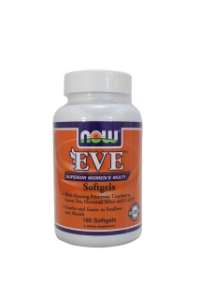 Мултивитаминен комплекс  за жени  180 софтгел капс. Now Foods   Eve™ Women's Multiple Vitamin  Softgels