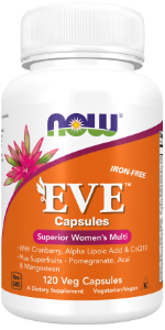 Мултивитаминен комплекс  за жени  120 вег. капс. Now Foods   Eve™ Women's Multiple Vitamin