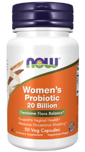 МУЛТИ ПРОБИОТИК ЗА ЖЕНИ  20  МЛРД. АКТИВНИ ПРОБИОТИЦИ 50 вег. капс. NOW Foods  Women's Probiotic