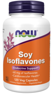  Соеви Изофлавони  150 mg  60 вег. капс.  NOW Foods  SOY ISOFLAVONES