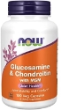 Глюкозамин Хондроитин МСМ 180 вег.капс. NOW Foods Glucosamine & Chondroitin with MSM