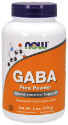ГАБА Гама аминомаслена киселина пудра 170g  NOW Foods  GABA Powder