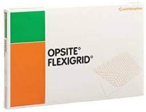 Прозрачна, стерилна, самозалепваща превръзка  10 см х 12 см  OPSITE Flexigrid