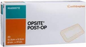 Следоперативна  водоустойчива превръзка  15.5cm x 8.5cm OPSITE Post Op Waterproof Dressings