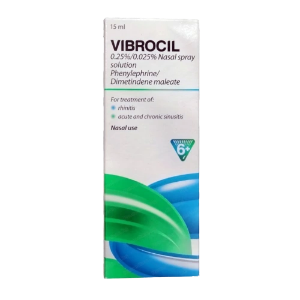 ВИБРОЦИЛ 0,25%/0,025% спрей за нос,разтвор   Vibrocilnasal spray, solution