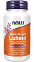 Лутеин 20 mg  90 вег. капс. NOW Foods  Lutein Double Strength