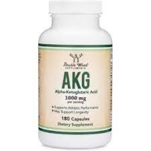 Алфа  кетаглутарова киселина  500mg  180 капс.  Double Wood Supplements  Alpha Ketoglutaric Acid