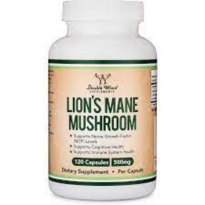 Лъвска грива  500 mg   120  капс.   Double Wood Supplements Lion's Mane Mushroom 