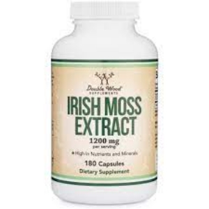 Червени водорасли (ирландски мъх)  1200 mg  180  капс.  Double Wood Supplements Irish Sea Moss