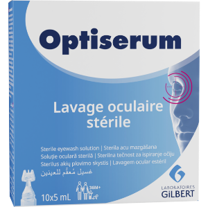 ОПТИСЕРУМ   еднократна доза  5 ml  x 10   Optiserum sterile eye wash  Solution 