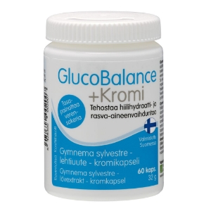 Глюко Баланс + хром 60 капс.  GlucoBalance + Kromi