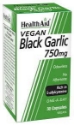ЧЕРЕН ЧЕСЪН 750 mg 30 вег.капс. HealthAid Black Garlic