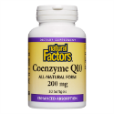 Убиквинол Активен Коензим Q10 100 mg 30 софтгел капс. Natural Factors Ubiquinol Active CoQ10