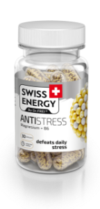 АНТИСТРЕС  30  капс.  SWISS ENERGY  ANTISTRESS    Magnesium + B6