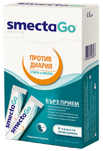 СМЕКТА  САШЕТА Х 8   SmectaGo