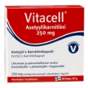 Витасел ацетил  L-карнитин  250 mg  60 табл. Vitacell  acetyl L-carnitine