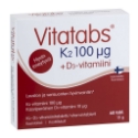 Витатабс К2 + D3 60 табл. Vitatabs K2 100 mcg +D3