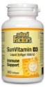 Витамин D3 1000 IU 360 софтгел капс. Natural Factors Vitamin D3 1000 IU Softgels