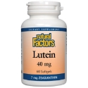 Лутеин 40 mg + Зеаксантин х 60  софтгел капс.  Natural Factors  Lutein 40 mg with 7 mg Zeaxanthin Eye Health
