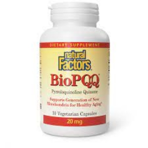 Пиролохинолин хинон 20 mg 30  вег. капс.  Natural Factors  BioPQQ®  PYRROLOQUINOLINE QUINONE