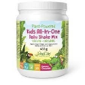 Веган растителен протеин за деца  с органик плодове  зеленчуци и билки  прах с вкус на шоколад  460 g  Natural Factors  Kids All-In-One Daily Shake Mix, Dreamy Chocolate