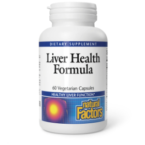 Формула за здрав черен дроб  60 вег. капс  Natural Factors  Liver Health Formula