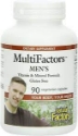 Мултивитамини и Минерали за мъже 90 вег.капс. Natural Factors MultiFactors Men's
