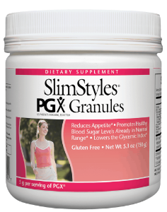 Естествен продукт за контрол върху апетита и редукция на теглото гранули  300g  Natural Factors   SlimStyles® PGX® Granules