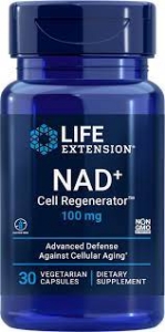 Формула  за клетъчно  здраве и енергия  100 mg  30 вег.капс. Life Extension  NAD+ Cell Regenerator™  