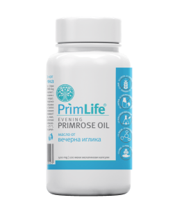 ПРИМЛАЙФ  МАСЛО ОТ ВЕЧЕРНА ИГЛИКА 500 mg  100  софтгел  капс.  PRIMLIFE® EVENING PRIMROSE OIL