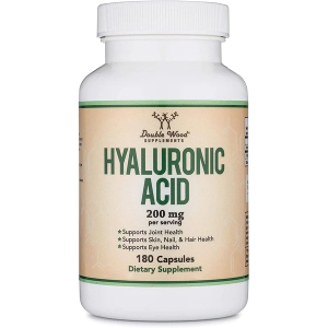 Хиалуронова  киселина  200 mg 180 капс.  Double Wood Supplements  Hyaluronic acid