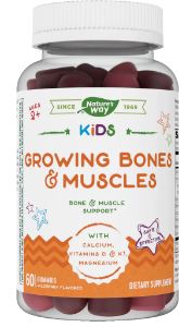 За здрави кости и мускули за деца  60 желирани табл.  Nature's Way Kids Growing Bones & Muscles