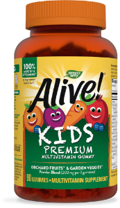 Алайв Мултивитамини за деца 90 желирани табл. 2 броя  Nature's Way  Alive!® Kids Gummy Multivitamin