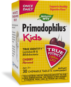 Пробиотик Примадофилус  за деца  30 дъвчащи табл.  Nature's Way  Primadophilus® Kids Probiotic