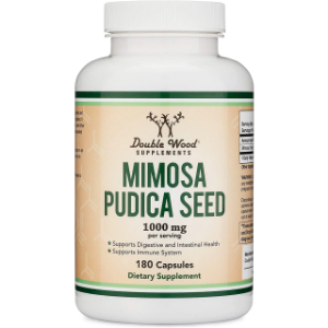 Мимоза  семена  екстракт 500 mg 180 капс.  Double Wood Supplements  Mimosa Pudica Extract