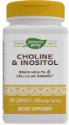 Холин Инозитол Витамин В4-В8 250/250 mg 100 капс.  Nature's Way  Choline Inositol