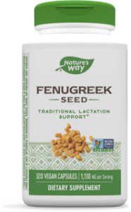 Сминдух семена 610 mg 320 вег.  капс. Nature's Way Fenugreek Seed  