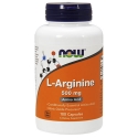 Л-АРГИНИН 500 mg 250 капс. NOW Foods L-Arginine