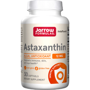 Астаксантин 12 mg 30 софтгел капс.  Jarrow Formulas  Astaxanthin