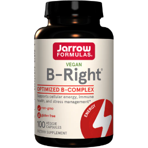  Витамин B Комплекс  100  вег. капс. Jarrow Formulas  B-Right®