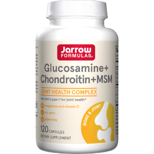 Глюкозамин хондроитин и МСМ 120 табл.    Jarrow Formulas  Glucosamine + Chondroitin + MSM