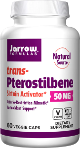 транс-Птеростилбен (Диметилресвератрол) 50 mg 60 капс. trans-Pterostilbene (Dimethylresveratrol)